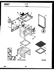 04 - Body Parts parts for Frigidaire Range 30-1049-00-10 from AppliancePartsPros.com