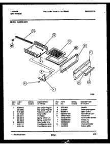 04 - Broiler Drawer Parts parts for Frigidaire Range 30-2232-23-01 from AppliancePartsPros.com