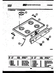 03 - Cooktop Parts parts for Frigidaire Range 30-2239-00-02 from AppliancePartsPros.com