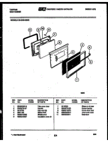 05 - Door Parts parts for Frigidaire Range 30-2249-00-05 from AppliancePartsPros.com