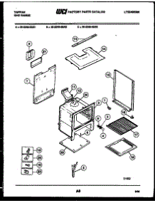 07 - Body Parts parts for Frigidaire Range 30-2249-23-03 from AppliancePartsPros.com
