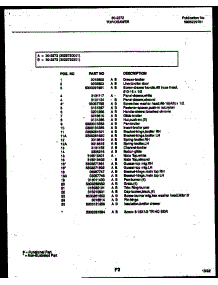06 - Door Parts parts for Frigidaire Range 30-2272-00-01 from AppliancePartsPros.com