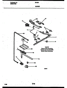 03 - Burner Parts parts for Frigidaire Range 30-2551-23-04 from AppliancePartsPros.com