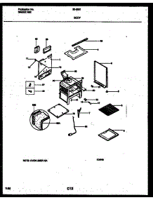 04 - Body Parts parts for Frigidaire Range 30-2551-00-04 from AppliancePartsPros.com