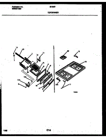05 - Cooktop And Broiler Drawer Parts parts for Frigidaire Range 30-2551-23-04 from AppliancePartsPros.com