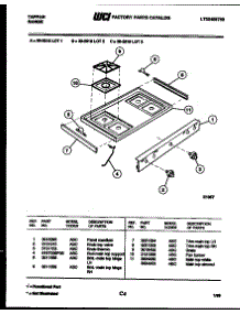 03 - Cooktop Parts parts for Frigidaire Range 30-2518-23-01 from AppliancePartsPros.com
