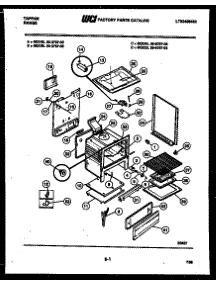 06 - Body Parts parts for Frigidaire Range 30-2757-00-05 from AppliancePartsPros.com