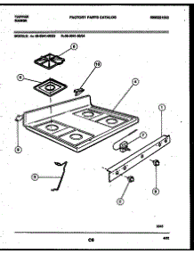 03 - Cooktop Parts parts for Frigidaire Range 30-3341-23-04 from AppliancePartsPros.com