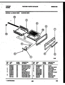 05 - Broiler Drawer Parts parts for Frigidaire Range 30-3341-23-04 from AppliancePartsPros.com