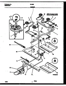03 - Burner, Manifold And Gas Control parts for Frigidaire Range 30-3852-00-02 from AppliancePartsPros.com
