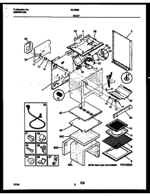 04 - Body Parts parts for Frigidaire Range 30-3852-23-03 from AppliancePartsPros.com