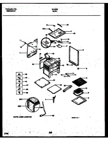 04 - Body Parts parts for Frigidaire Range 30-3882-00-01 from AppliancePartsPros.com