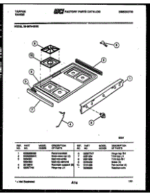 03 - Cooktop Parts parts for Frigidaire Range 30-3979-00-02 from AppliancePartsPros.com