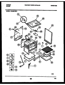 07 - Body Parts parts for Frigidaire Range 30-3852-23-01 from AppliancePartsPros.com