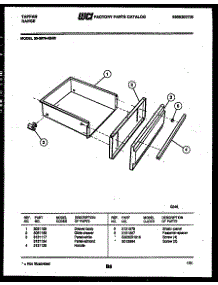 07 - Drawer Parts parts for Frigidaire Range 30-3979-00-02 from AppliancePartsPros.com