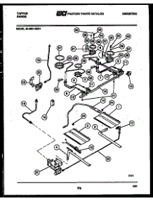 06 - Burner, Manifold And Gas Control parts for Frigidaire Range 30-3991-00-01 from AppliancePartsPros.com