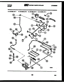 06 - Burner, Manifold And Gas Control parts for Frigidaire Range 30-4388-08-01 from AppliancePartsPros.com