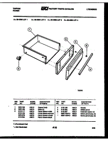 07 - Drawer Parts parts for Frigidaire Range 30-4388-23-03 from AppliancePartsPros.com