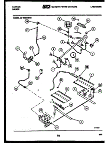 06 - Burner, Manifold And Gas Control parts for Frigidaire Range 30-4990-00-01 from AppliancePartsPros.com