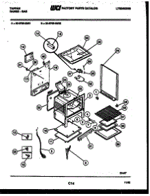 05 - Body Parts parts for Frigidaire Range 30-6759-00-02 from AppliancePartsPros.com