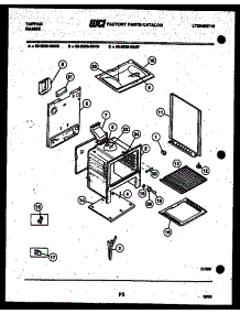 07 - Body Parts parts for Frigidaire Range 30-6238-66-06 from AppliancePartsPros.com