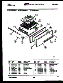 06 - Broiler Drawer Parts parts for Frigidaire Range 30CPMCWBN1 from AppliancePartsPros.com