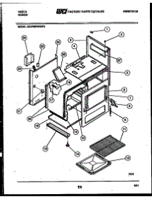 05 - Body Parts parts for Frigidaire Range 30DPMBWAN6 from AppliancePartsPros.com