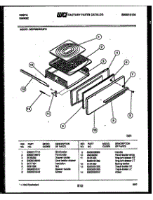 07 - Broiler Drawer Parts parts for Frigidaire Range 30DPMBWAN6 from AppliancePartsPros.com