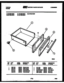 07 - Drawer Parts parts for Frigidaire Range 30-7988-23-03 from AppliancePartsPros.com
