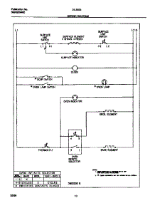 06 - Wiring Diagram parts for Frigidaire Range 31-2232-00-03 from AppliancePartsPros.com