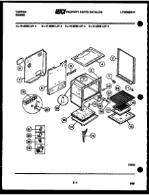 03 - Body Parts parts for Frigidaire Range 31-2538-66-04 from AppliancePartsPros.com