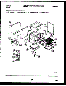 03 - Body Parts parts for Frigidaire Range 31-2538-66-06 from AppliancePartsPros.com