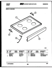 07 - Cooktop Parts parts for Frigidaire Range 31-2549-00-03 from AppliancePartsPros.com