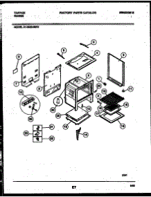 04 - Body Parts parts for Frigidaire Range 31-3342-23-01 from AppliancePartsPros.com