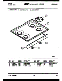 05 - Burner / Manifold parts for Frigidaire Range 30DPMBWAP4 from AppliancePartsPros.com