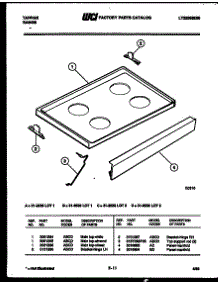 04 - Cooktop Parts parts for Frigidaire Range 31-2538-23-01 from AppliancePartsPros.com
