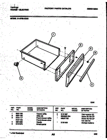 05 - Drawer Parts parts for Frigidaire Range 31-2759-23-05 from AppliancePartsPros.com