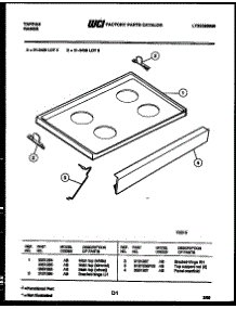 04 - Cooktop Parts parts for Frigidaire Range 31-3438-66-06 from AppliancePartsPros.com