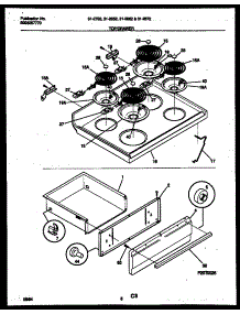 05 - Cooktop And Drawer Parts parts for Frigidaire Range 31-2862-00-02 from AppliancePartsPros.com
