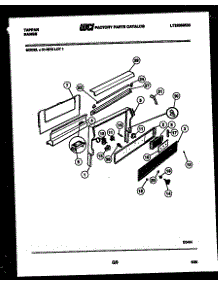 06 - Backguard parts for Frigidaire Range 31-3979-23-01 from AppliancePartsPros.com