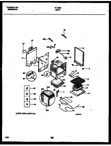03 - Body Parts parts for Frigidaire Range 31-4592-23-01 from AppliancePartsPros.com