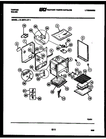07 - Body Parts parts for Frigidaire Range 31-3979-23-01 from AppliancePartsPros.com