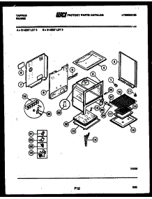 03 - Body Parts parts for Frigidaire Range 31-6237-00-03 from AppliancePartsPros.com