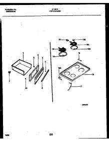 03 - Body Parts parts for Frigidaire Range 31-3982-00-01 from AppliancePartsPros.com