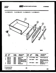 05 - Drawer Parts parts for Frigidaire Range 31-7648-23-06 from AppliancePartsPros.com