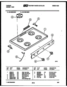 03 - Cooktop Parts parts for Frigidaire Range 32-1009-23-04 from AppliancePartsPros.com