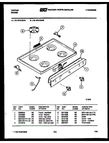03 - Cooktop Parts parts for Frigidaire Range 32-1019-23-02 from AppliancePartsPros.com