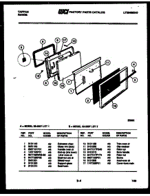 06 - Door Parts parts for Frigidaire Range 32-2227-23-02 from AppliancePartsPros.com