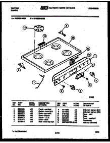03 - Cooktop Parts parts for Frigidaire Range 32-2639-00-02 from AppliancePartsPros.com