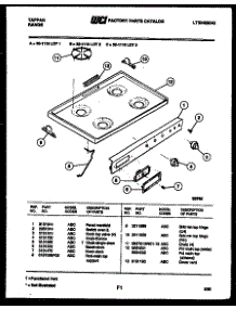 03 - Cooktop Parts parts for Frigidaire Range 32-1118-00-02 from AppliancePartsPros.com